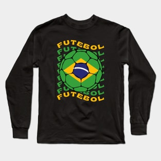 Futebol Brasil Long Sleeve T-Shirt